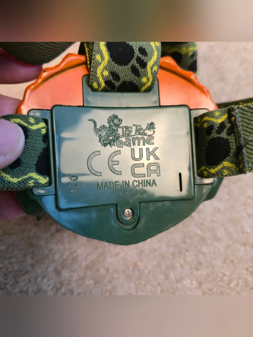 Triceratops LED Headlamp - Dinosaur Headlamp for Kids Camping Gear Essentials